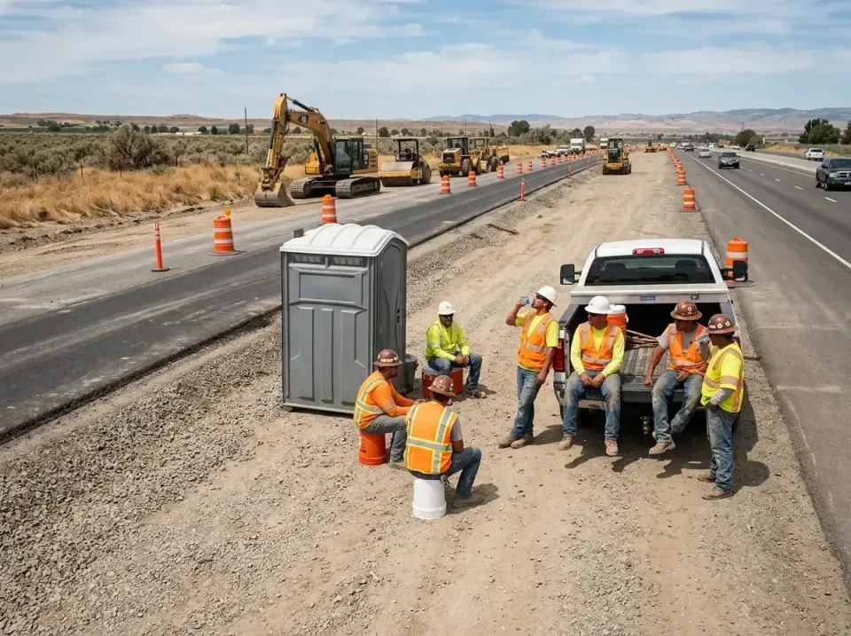 highway-road-construction-crew-007 — frequently asked questions, Porta Potty and Restroom Rentals in La Habra, CA